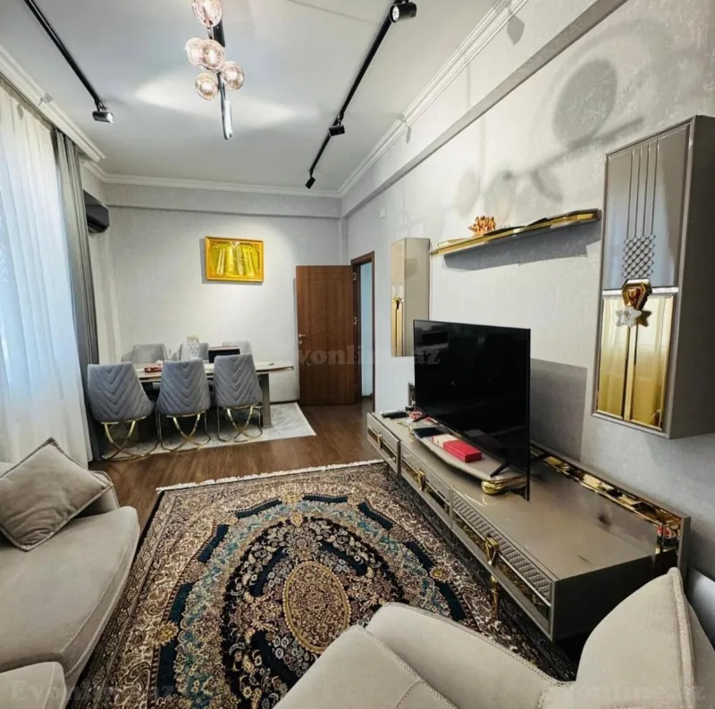 Satılır 2 otaqlı Mənzil Köhnə tikili 54 m² Memar Əcəmi m. - şəkil 2