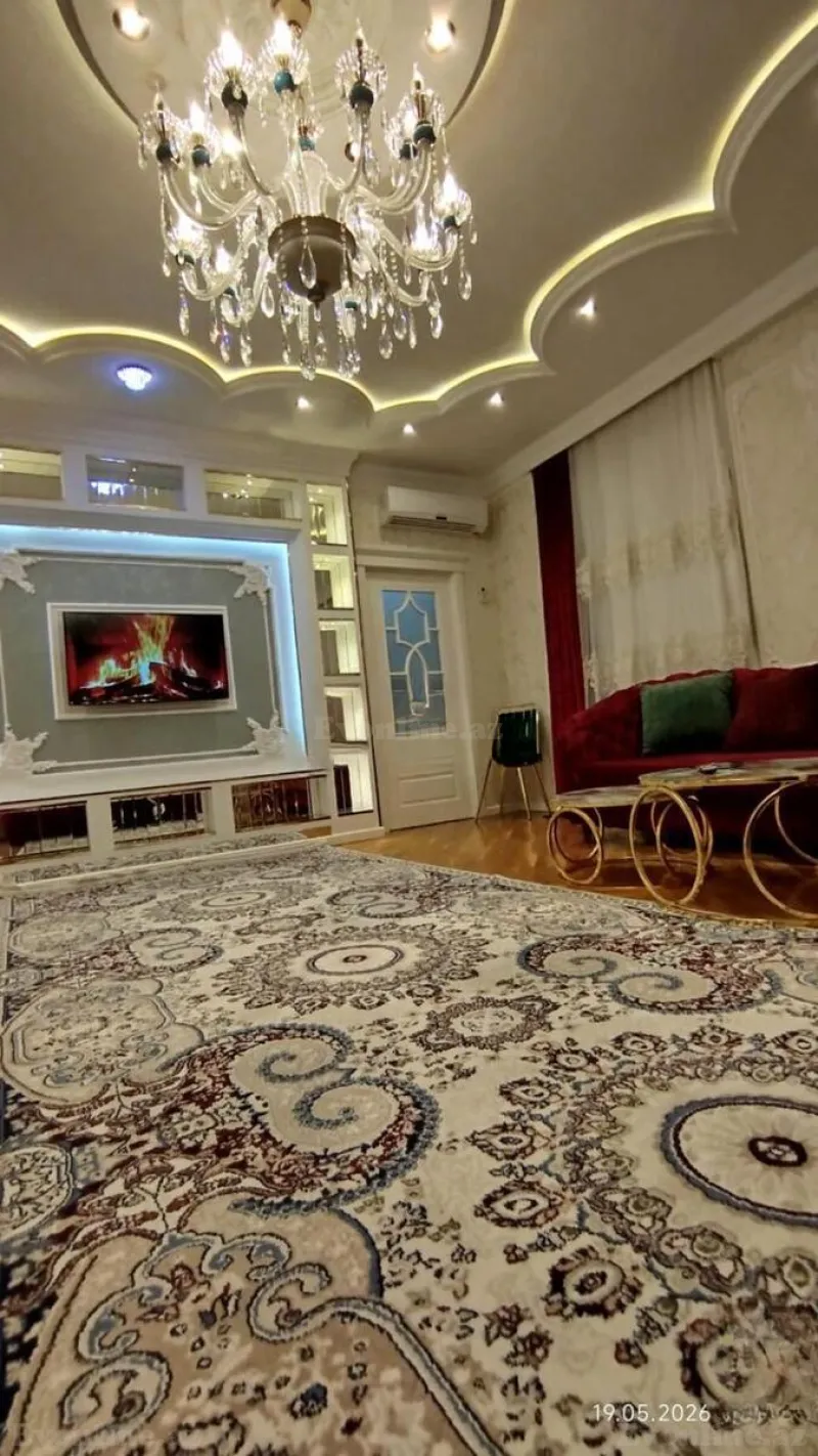 Satılır 3 otaqlı Mənzil Yeni tikili 96 m² Qara Qarayev m. - şəkil 2