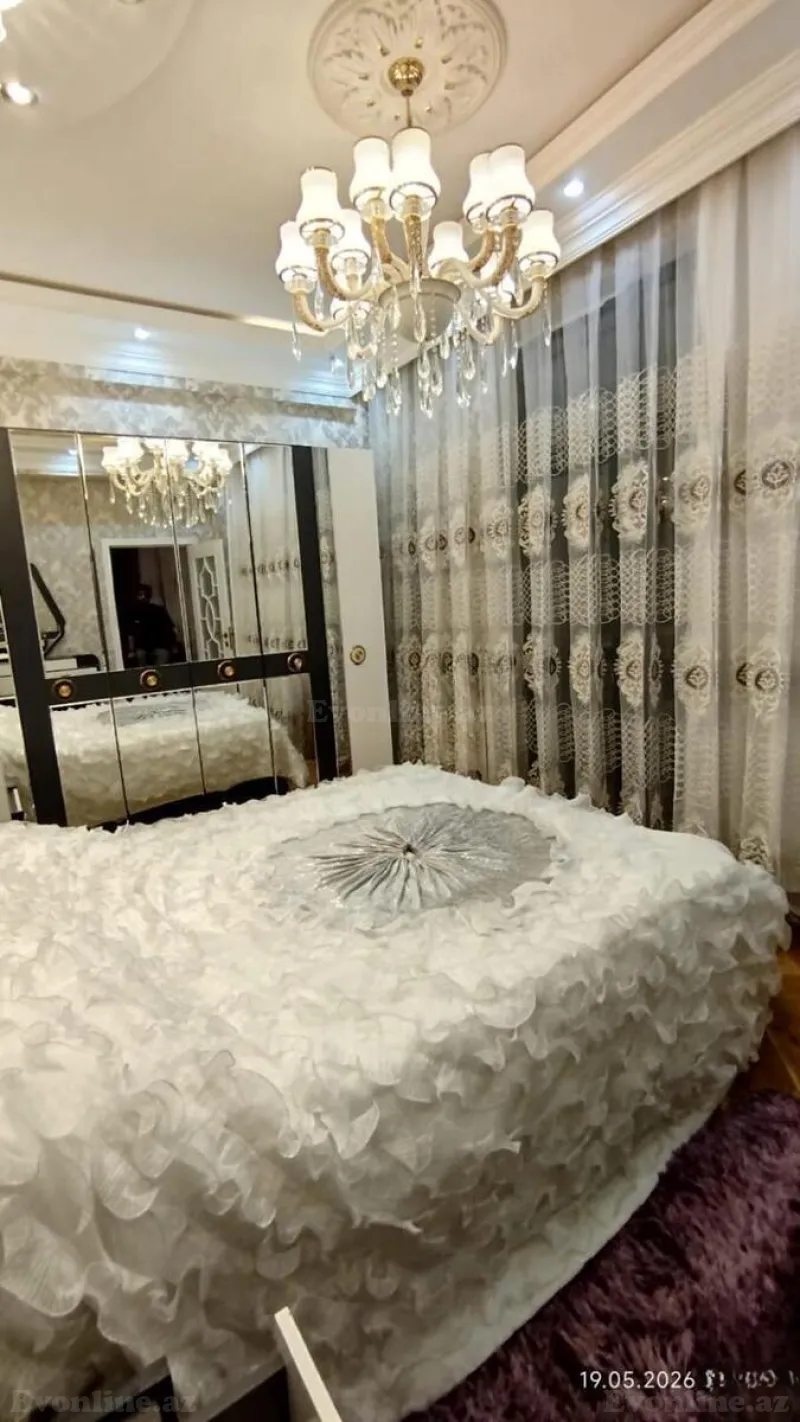 Satılır 3 otaqlı Mənzil Yeni tikili 96 m² Qara Qarayev m. - şəkil 5