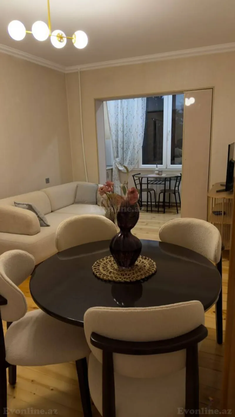Kirayə verilir 2 otaqlı Mənzil Yeni tikili 45 m² 8-ci mikrorayon - şəkil 2
