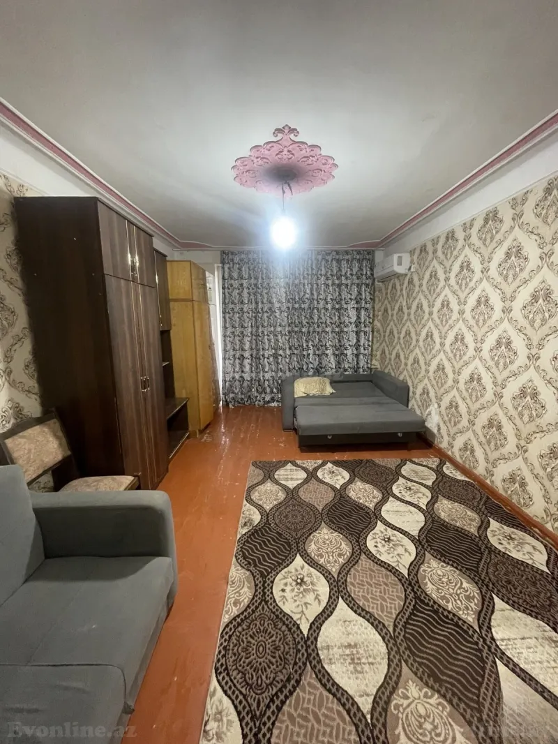 Kirayə verilir 1 otaqlı Mənzil Köhnə tikili 35 m² Elmlər Akademiyası m. - şəkil 4