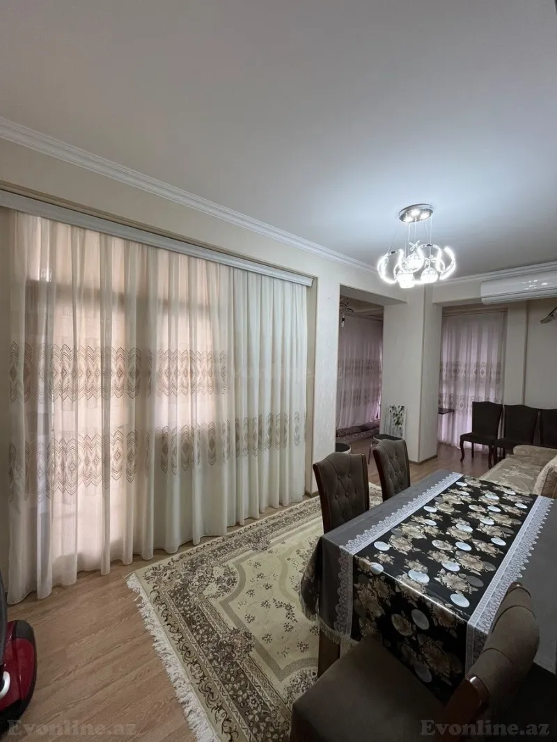 Kirayə verilir 3 otaqlı Mənzil Yeni tikili 90 m² Nəriman Nərimanov m. - şəkil 3