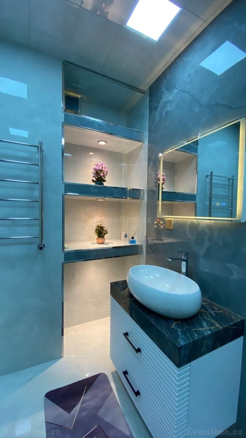 Satılır 3 otaqlı Mənzil Yeni tikili 104 m² Nəsimi r. - şəkil 12