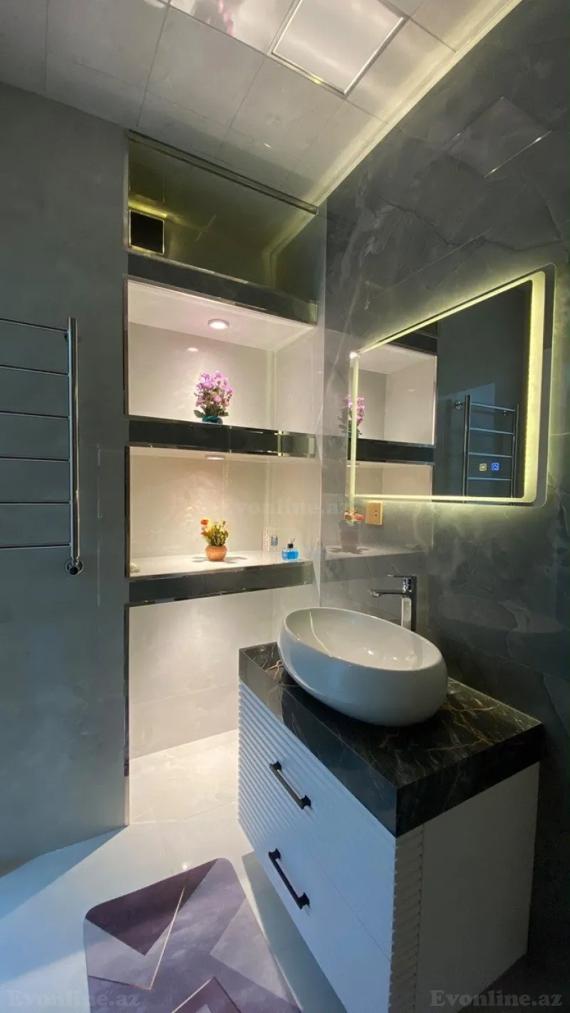 Satılır 3 otaqlı Mənzil Yeni tikili 104 m² Nəsimi r. - şəkil 13