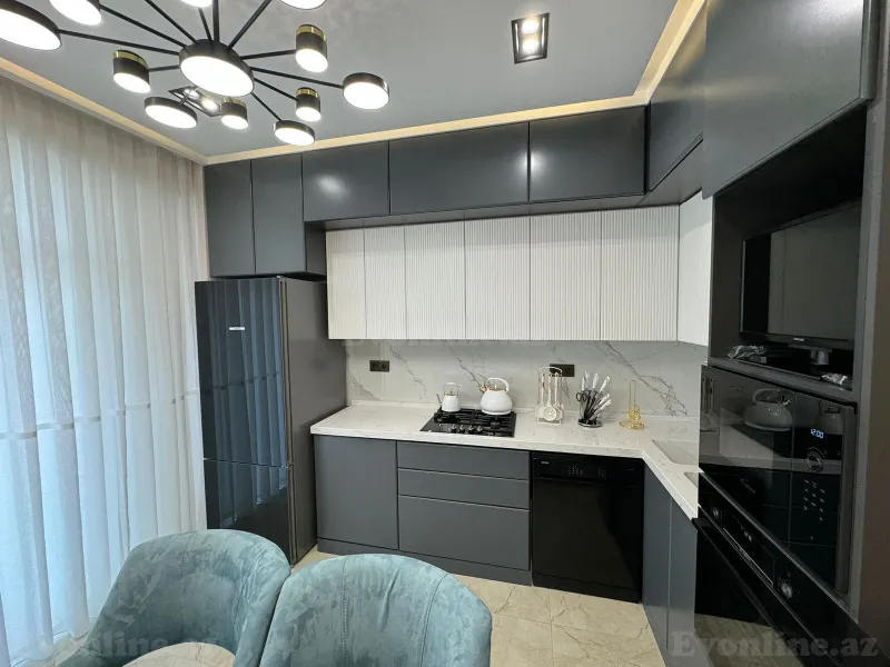 Kirayə verilir 2 otaqlı Mənzil Yeni tikili 110 m² 8 Noyabr m. - şəkil 3