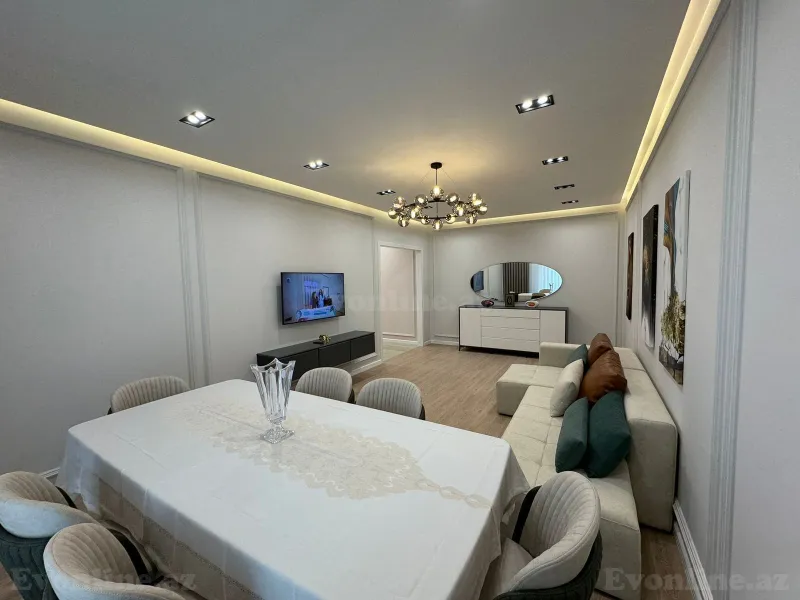Kirayə verilir 2 otaqlı Mənzil Yeni tikili 110 m² 8 Noyabr m. - şəkil 17
