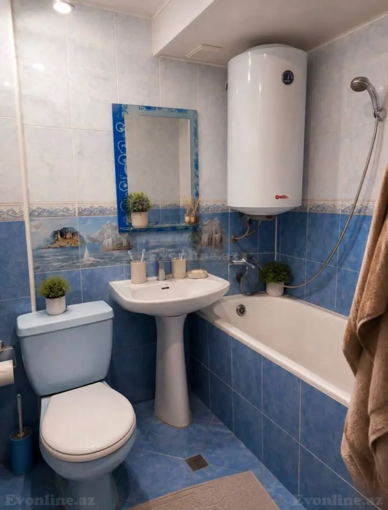 Satılır 2 otaqlı Mənzil Köhnə tikili 43.3 m² Gənclik m. - şəkil 8