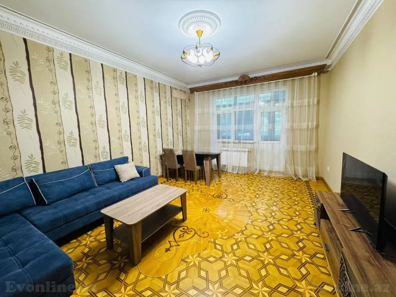 3 otaqlı Mənzil 116 m² Nəriman Nərimanov m. Kirayə verilir