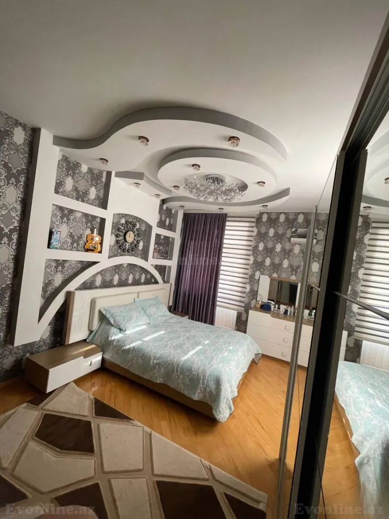 Satılır 3 otaqlı Mənzil Yeni tikili 107 m² Həzi Aslanov m. - şəkil 5
