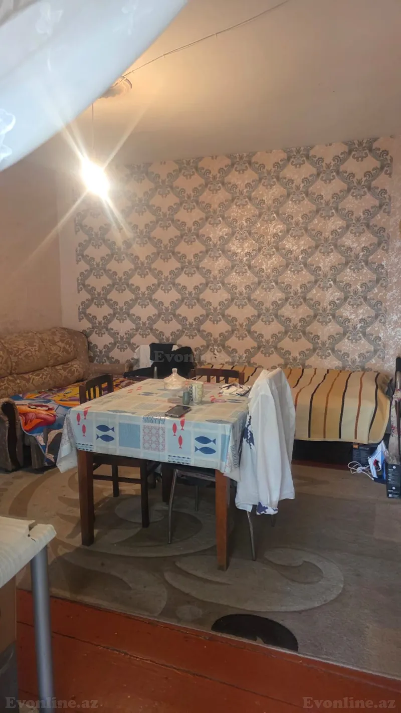 Satılır 1 otaqlı Həyət evi 32 m² Atatürk pr. - şəkil 2