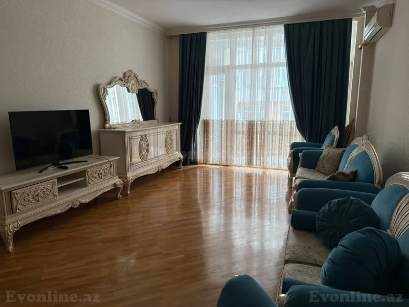 Kirayə verilir 3 otaqlı Mənzil Yeni tikili 152 m² Elmlər Akademiyası m. - şəkil 12