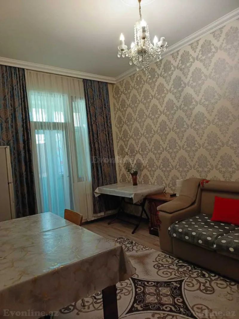 Kirayə verilir 2 otaqlı Mənzil Yeni tikili 50 m² Nəsimi r. - şəkil 4