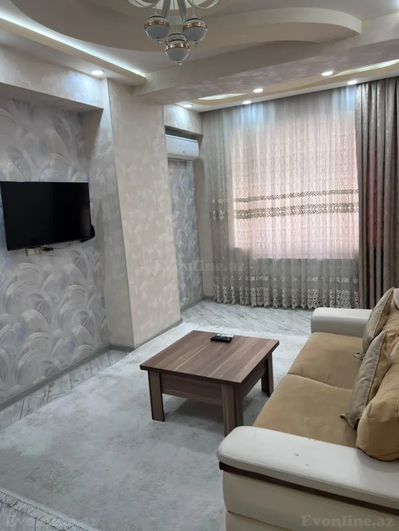 2 otaqlı Mənzil 64 m² Elmlər Akademiyası m. Kirayə verilir
