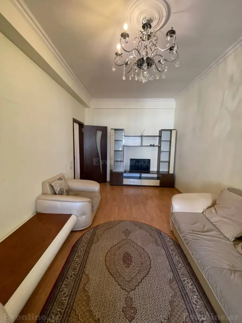 2 otaqlı Mənzil 60 m² Nəsimi m. Kirayə verilir