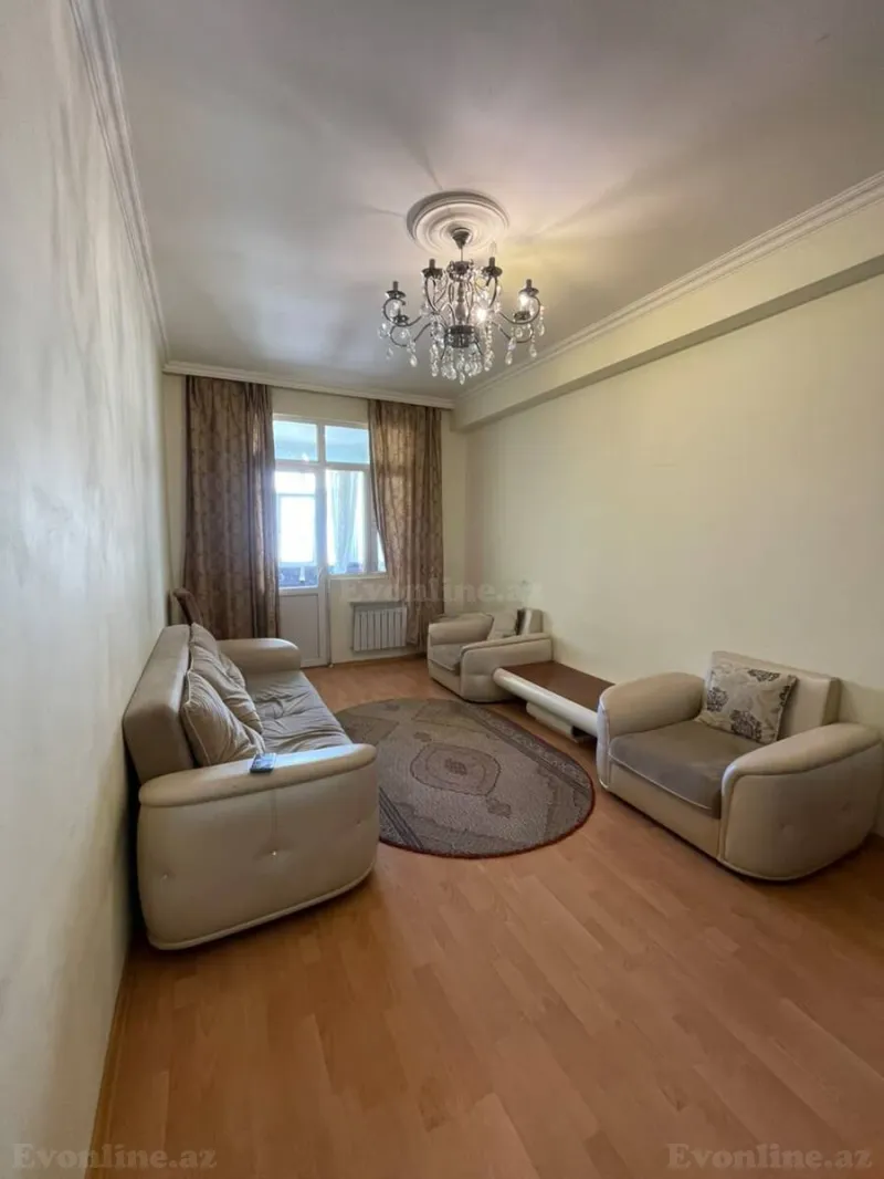 Kirayə verilir 2 otaqlı Mənzil Yeni tikili 60 m² Nəsimi m. - şəkil 3