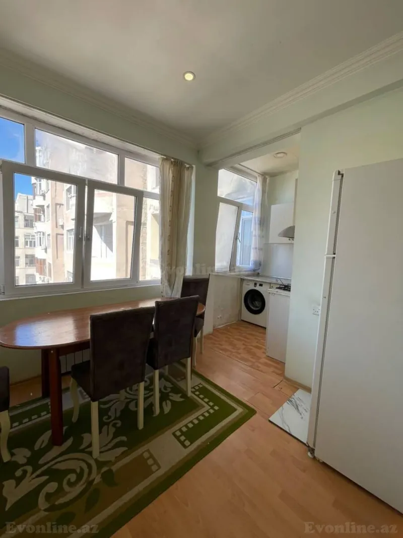 Kirayə verilir 2 otaqlı Mənzil Yeni tikili 60 m² Nəsimi m. - şəkil 4