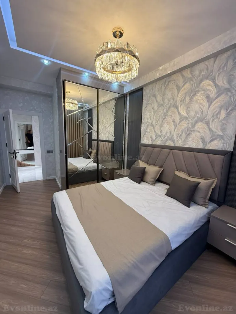 Kirayə verilir 2 otaqlı Mənzil Yeni tikili 65 m² Həzi Aslanov m. - şəkil 2