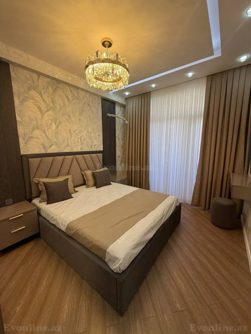 Kirayə verilir 2 otaqlı Mənzil Yeni tikili 65 m² Həzi Aslanov m. - şəkil 3