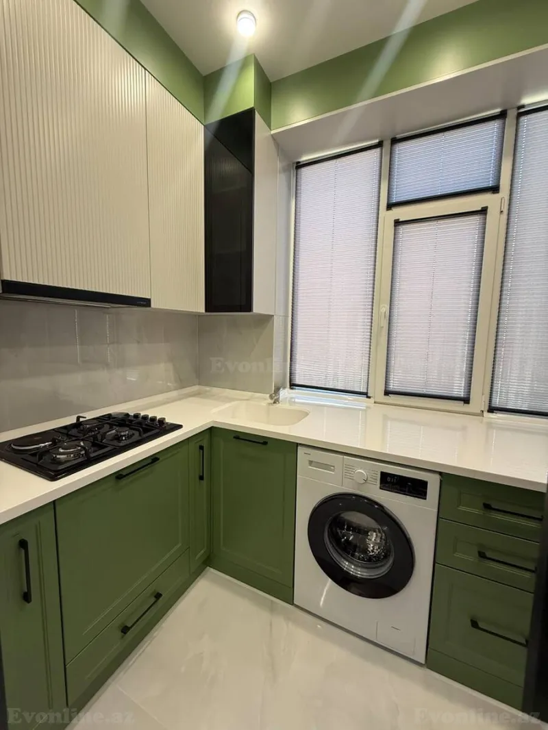 Kirayə verilir 2 otaqlı Mənzil Yeni tikili 65 m² Həzi Aslanov m. - şəkil 4