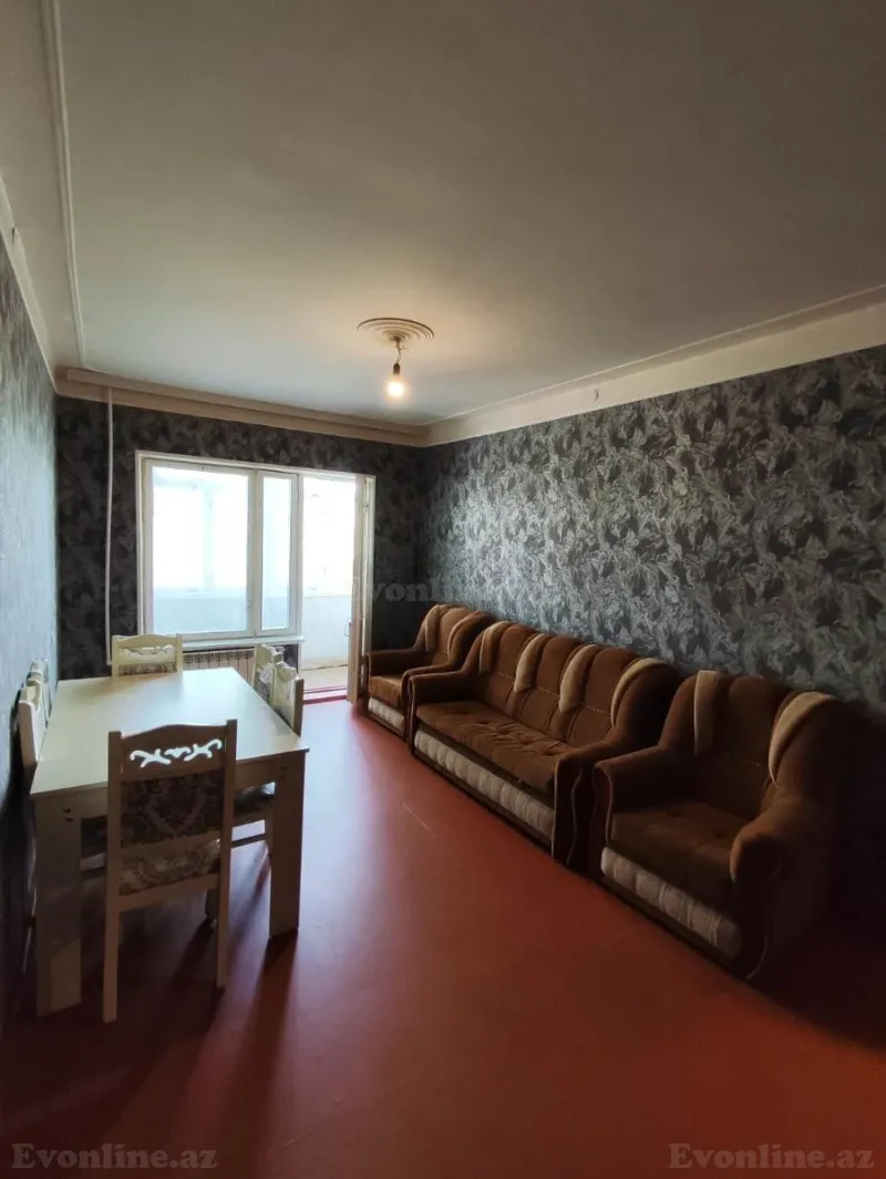 Kirayə verilir 4 otaqlı Mənzil Köhnə tikili 120 m² 9-cu mikrorayon - şəkil 3