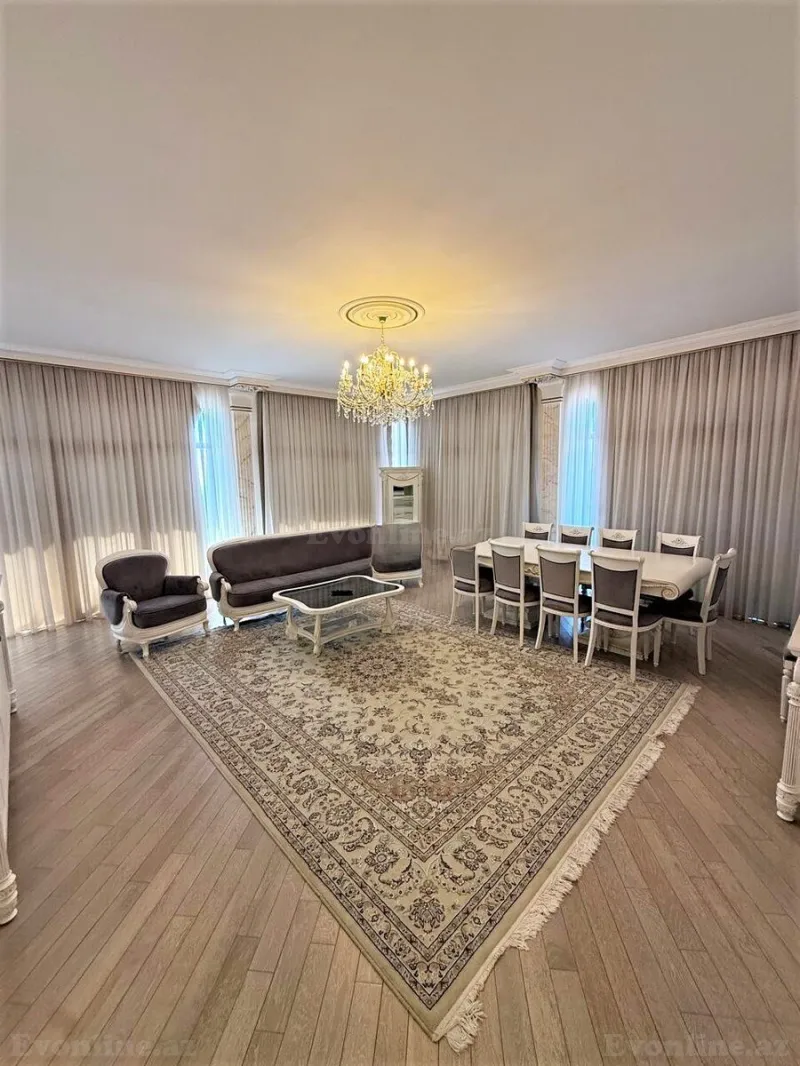 Kirayə verilir 4 otaqlı Mənzil Yeni tikili 200 m² Nizami m. - şəkil 2