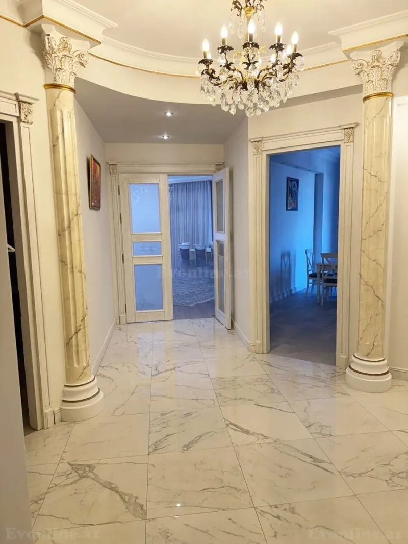 Kirayə verilir 4 otaqlı Mənzil Yeni tikili 200 m² Nizami m. - şəkil 3