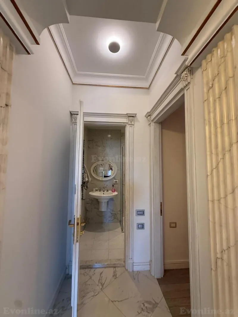 Kirayə verilir 4 otaqlı Mənzil Yeni tikili 200 m² Nizami m. - şəkil 16