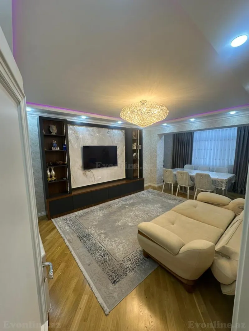 Kirayə verilir 3 otaqlı Mənzil Yeni tikili 100 m² İnşaatçılar m. - şəkil 2