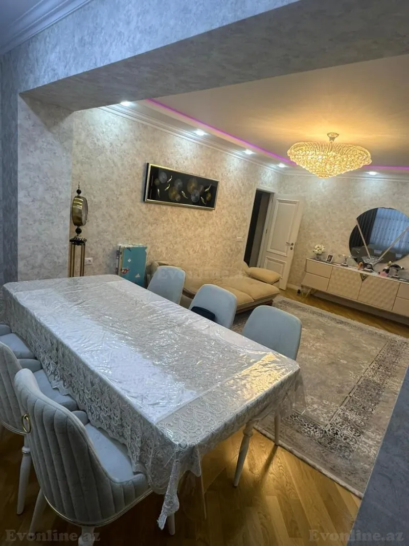 Kirayə verilir 3 otaqlı Mənzil Yeni tikili 100 m² İnşaatçılar m. - şəkil 3