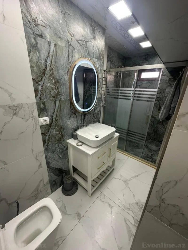 Kirayə verilir 3 otaqlı Mənzil Yeni tikili 100 m² İnşaatçılar m. - şəkil 13