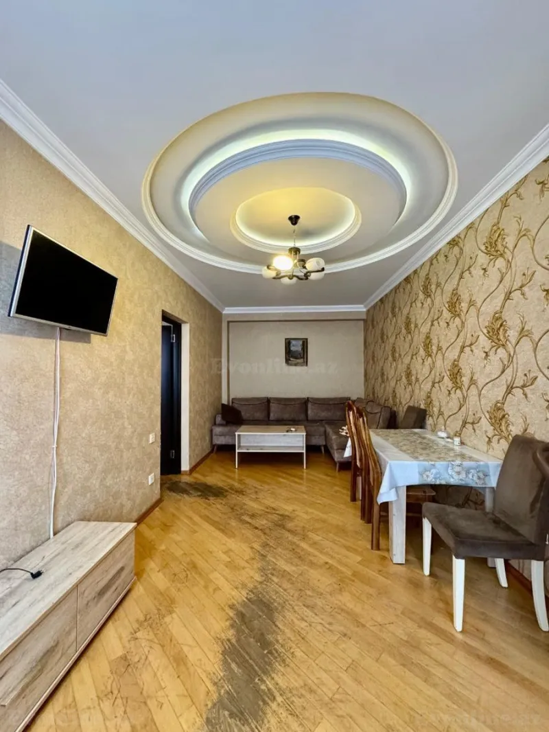 Satılır 2 otaqlı Mənzil Yeni tikili 52 m² İnşaatçılar m. - şəkil 2
