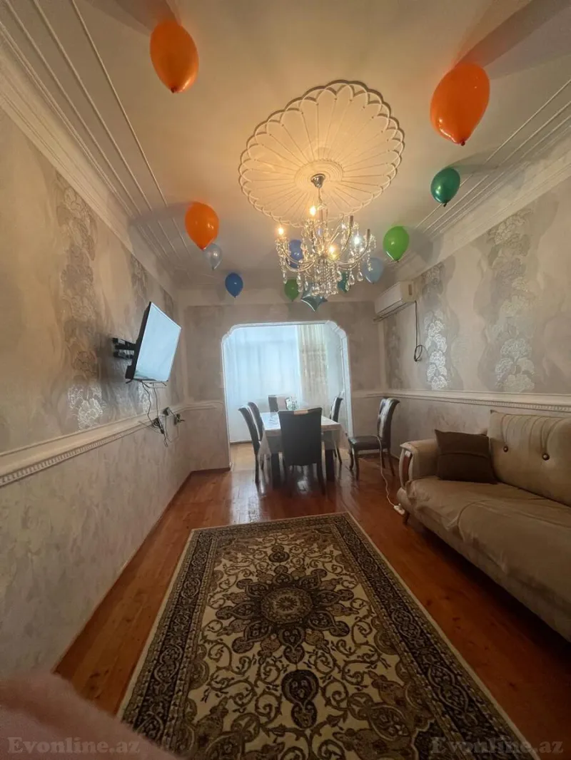 Kirayə verilir 3 otaqlı Mənzil Yeni tikili 110 m² İnşaatçılar m.