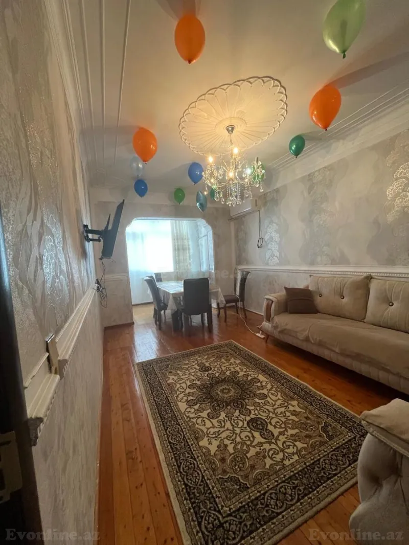 Kirayə verilir 3 otaqlı Mənzil Yeni tikili 110 m² İnşaatçılar m. - şəkil 2