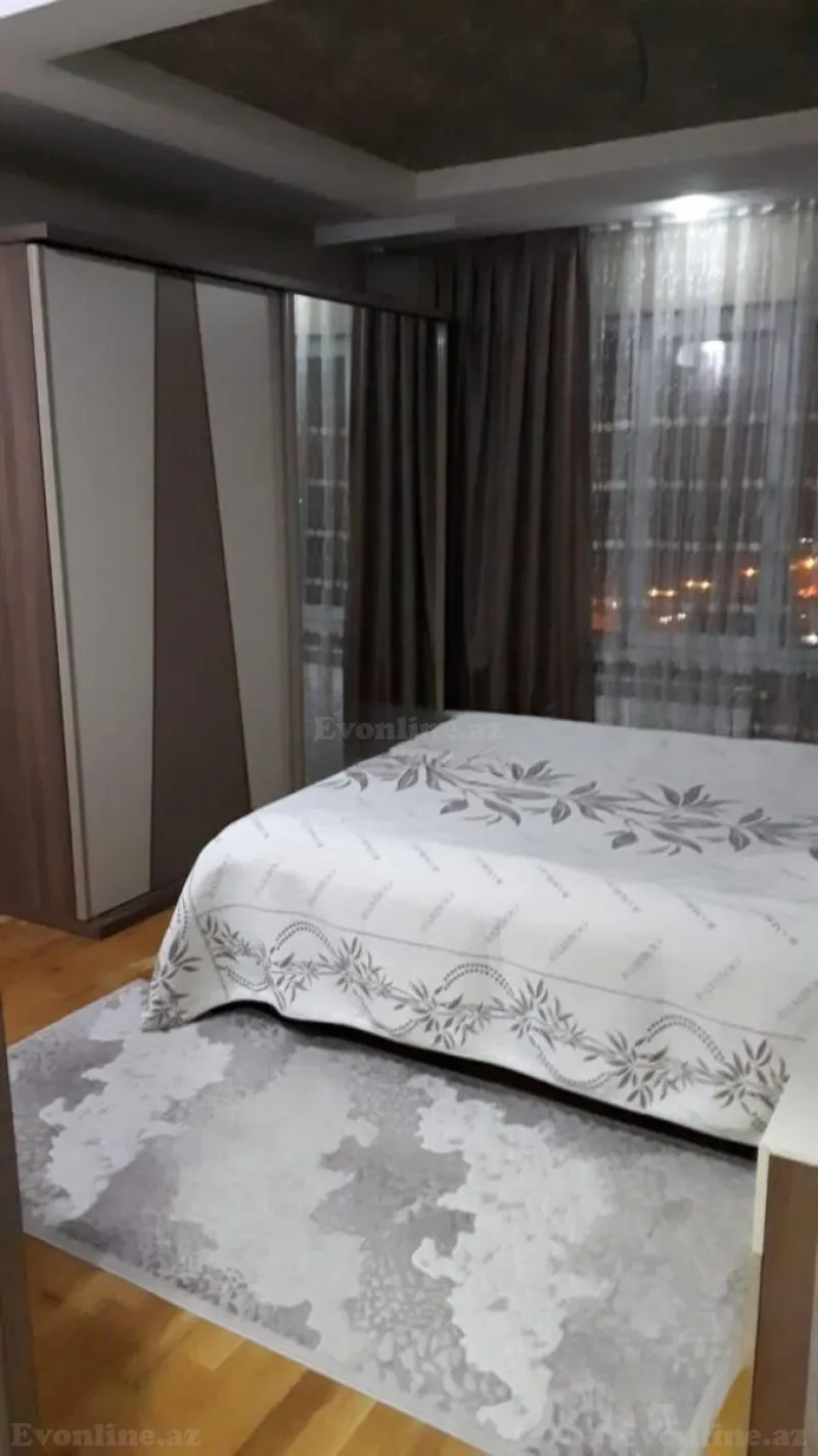 Kirayə verilir 3 otaqlı Mənzil Yeni tikili 135 m² Nəsimi r. - şəkil 9