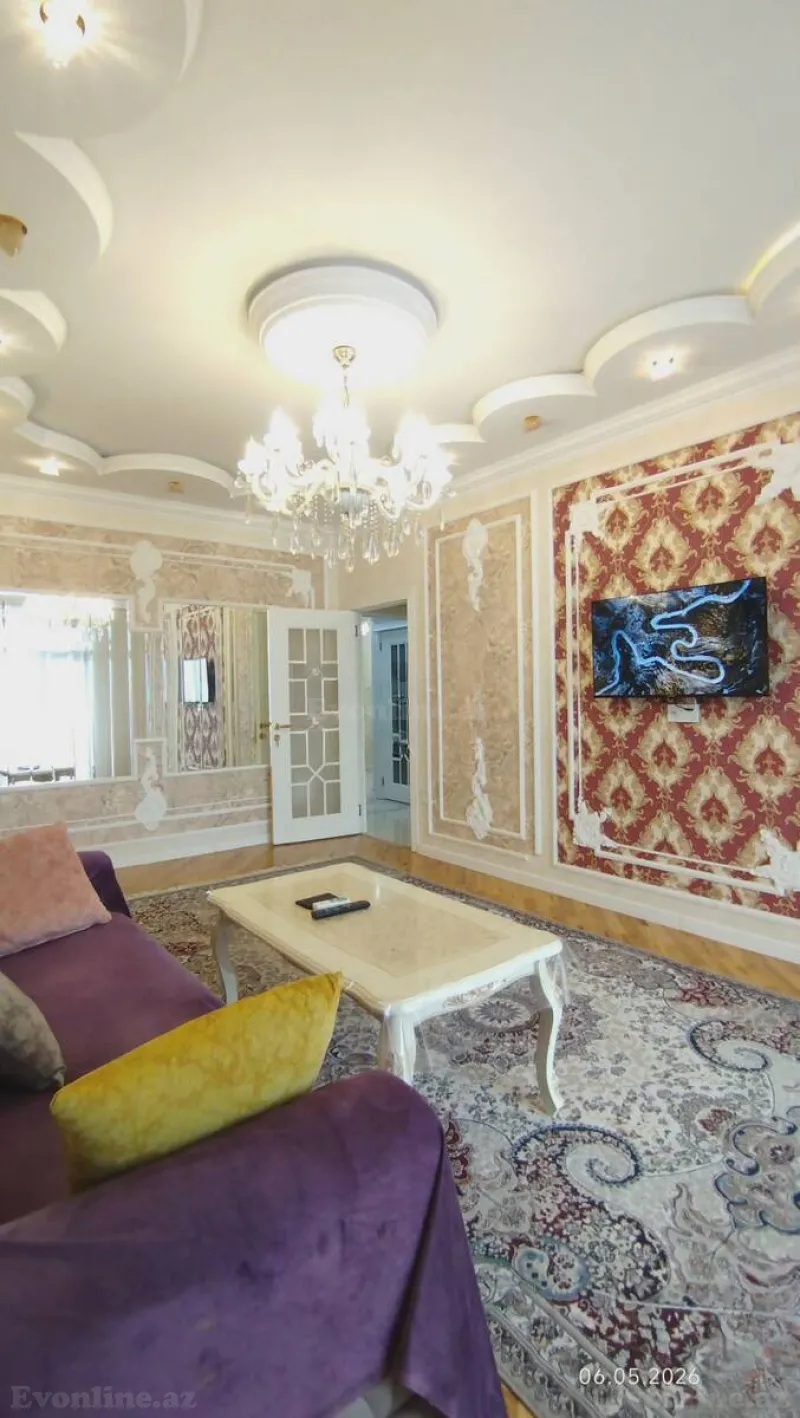 Satılır 3 otaqlı Mənzil Yeni tikili 96 m² Qara Qarayev m.