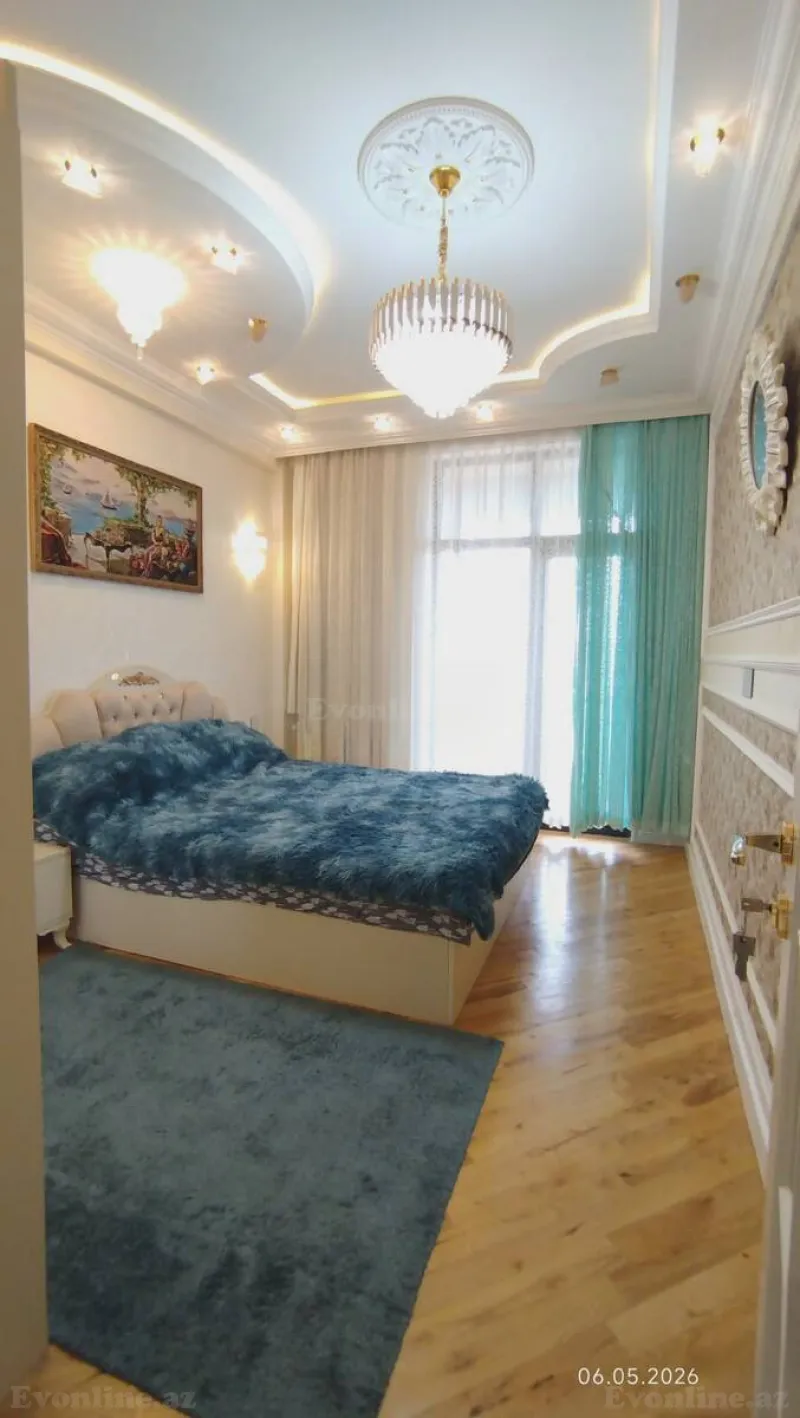Satılır 3 otaqlı Mənzil Yeni tikili 96 m² Qara Qarayev m. - şəkil 7