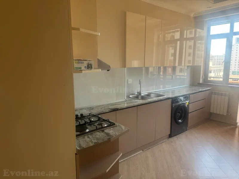 Kirayə verilir 2 otaqlı Mənzil Yeni tikili 90 m² Nərimanov r. - şəkil 4