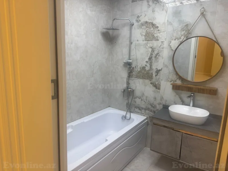 Kirayə verilir 2 otaqlı Mənzil Yeni tikili 90 m² Nərimanov r. - şəkil 7