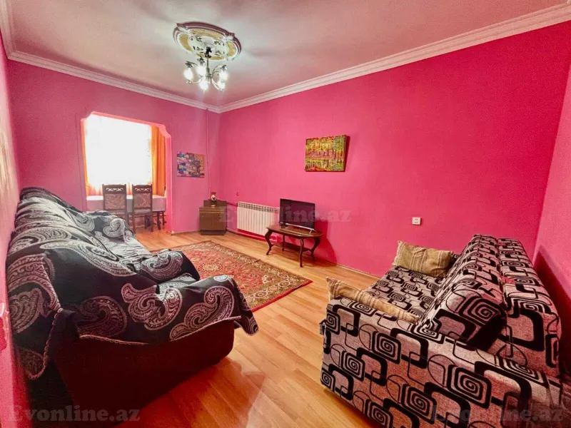 Kirayə verilir 2 otaqlı Mənzil Köhnə tikili 60 m² Nəsimi m. - şəkil 9