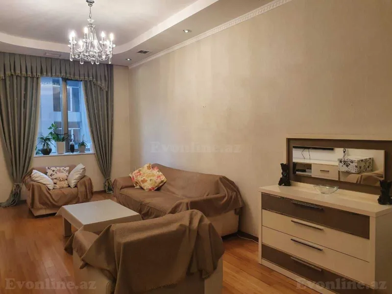 Kirayə verilir 2 otaqlı Mənzil Yeni tikili 78 m² Səbail r. - şəkil 2