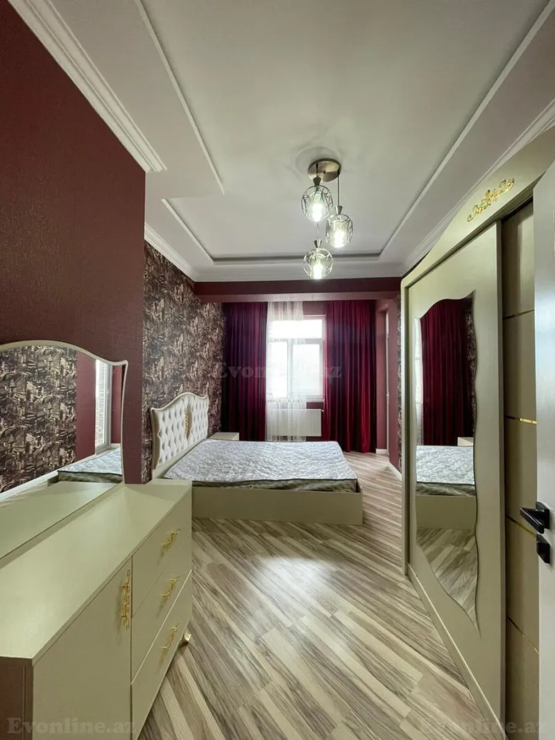 Kirayə verilir 3 otaqlı Mənzil Yeni tikili 120 m² 8 Noyabr m. - şəkil 6