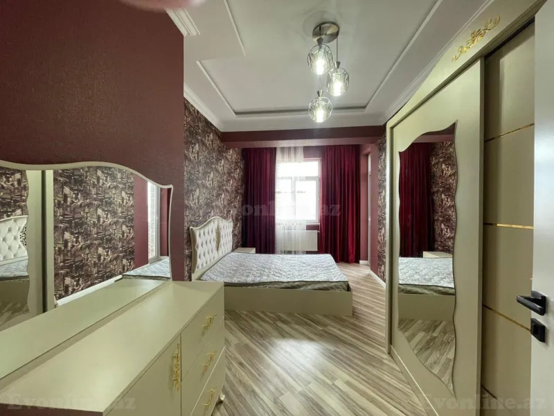 Kirayə verilir 3 otaqlı Mənzil Yeni tikili 120 m² 8 Noyabr m. - şəkil 9
