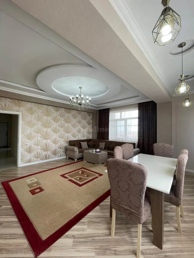 Kirayə verilir 3 otaqlı Mənzil Yeni tikili 120 m² 8 Noyabr m. - şəkil 11