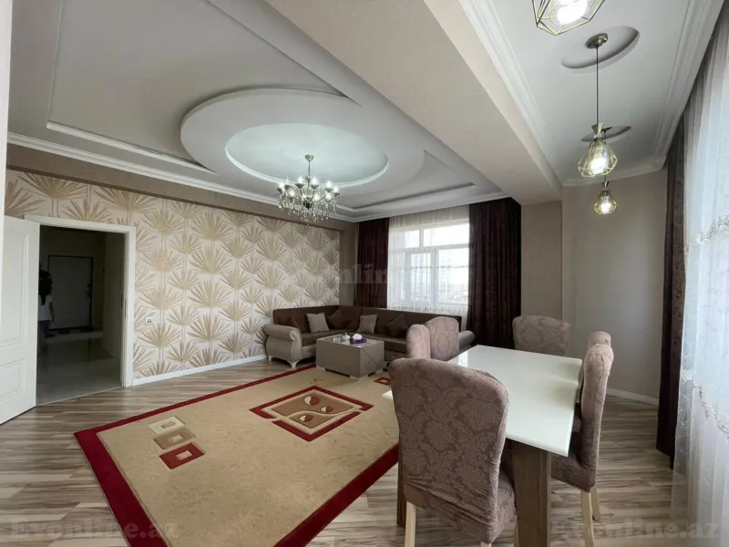Kirayə verilir 3 otaqlı Mənzil Yeni tikili 120 m² 8 Noyabr m. - şəkil 12