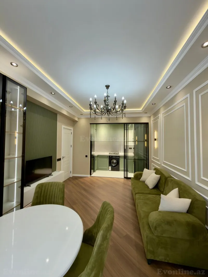 Satılır 2 otaqlı Mənzil Yeni tikili 66 m² Xətai r. - şəkil 2