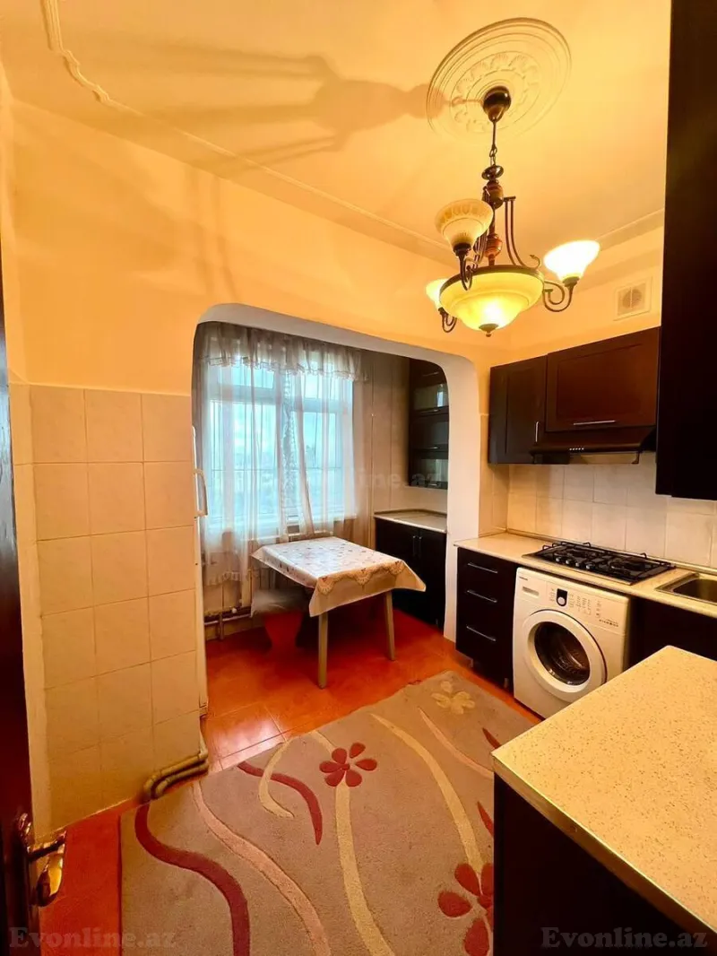 Kirayə verilir 2 otaqlı Mənzil Köhnə tikili 75 m² Nəsimi m. - şəkil 3
