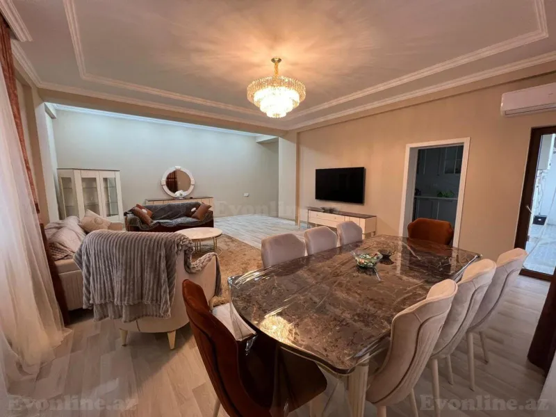 Satılır 3 otaqlı Mənzil Yeni tikili 125 m² İnşaatçılar m. - şəkil 3