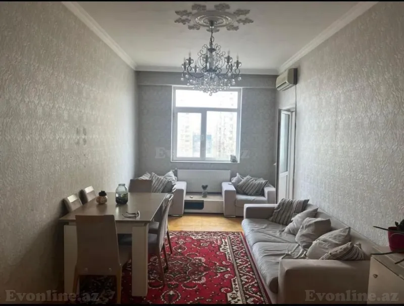 Satılır 2 otaqlı Mənzil Yeni tikili 75 m² Həzi Aslanov m. - şəkil 2