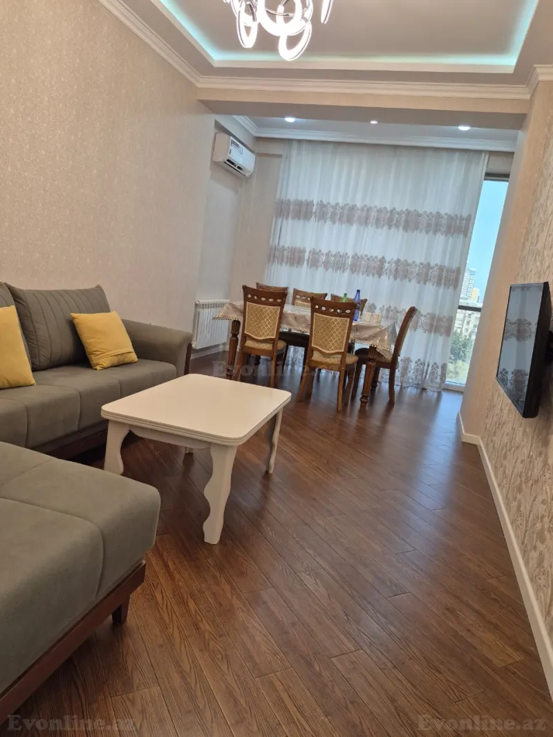 2 otaqlı Mənzil 150 m² N.Nərimanov pr. Kirayə verilir
