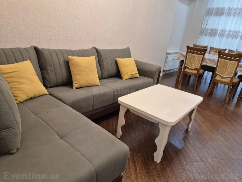 Kirayə verilir 2 otaqlı Mənzil Yeni tikili 150 m² N.Nərimanov pr. - şəkil 2